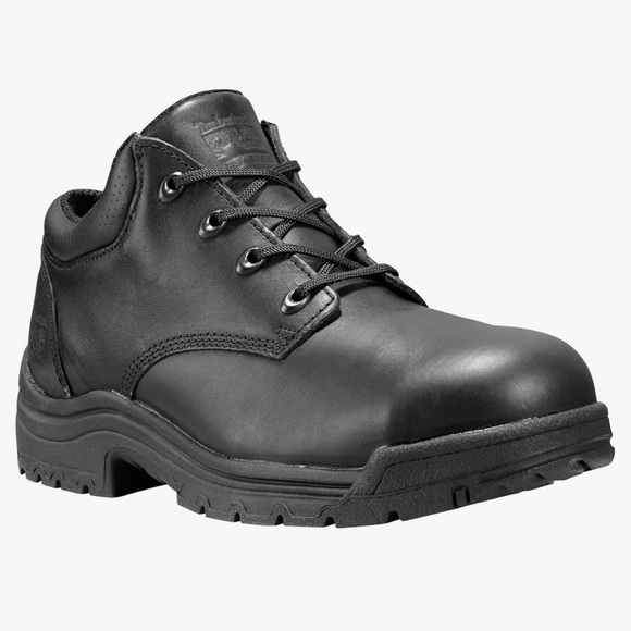 Timberland PRO mens Titan Oxford Alloy Safety Toe Industrial Work Shoe,Black. main image 5